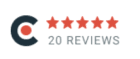 5-Star Reviews on Clutch Logo