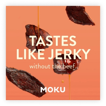 MOKU Jerky creative by Disruptive Advertising