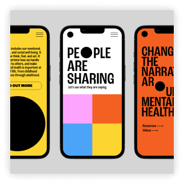 Mobile landing page design by Disruptive Advertising
