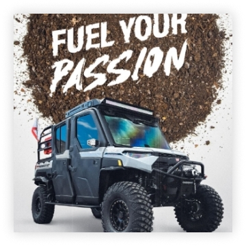 Fuel Your Passion creative by Disruptive Advertising