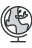 Gray globe icon