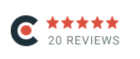 5-Star Reviews on Clutch Logo
