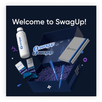 SwagUp creative by Disruptive Advertising